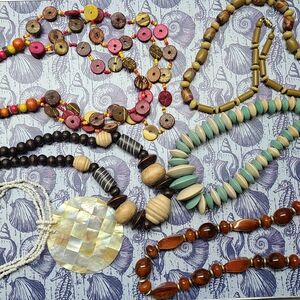Set of Beaded Necklaces